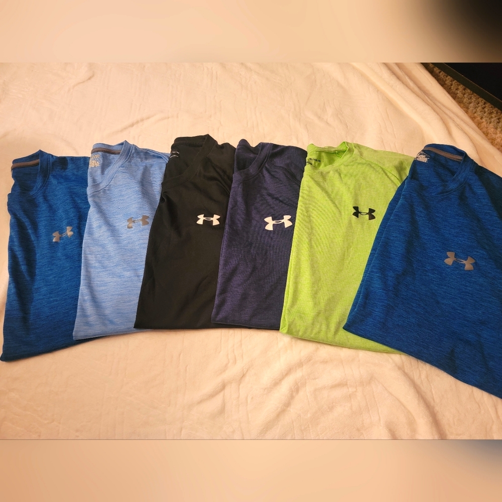 Men's Under Armour Tech 2.0 Short Sleeve Tee - Total of 6 Size XL